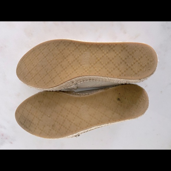 Gucci leather espadrille slides - Picture 7 of 10